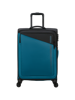 Mala de Viagem Média 67cm Expansível 4 Rodas Preto/Azul - Daring Dash | American Tourister