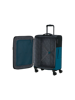 Mala de Viagem Média 67cm Expansível 4 Rodas Preto/Azul - Daring Dash | American Tourister