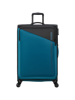 Mala de Viagem Grande 77cm Expansível 4 Rodas Preto/Azul - Daring Dash | American Tourister