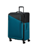 Mala de Viagem Grande 77cm Expansível 4 Rodas Preto/Azul - Daring Dash | American Tourister