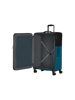Mala de Viagem Grande 77cm Expansível 4 Rodas Preto/Azul - Daring Dash | American Tourister