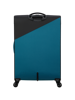 Mala de Viagem Grande 77cm Expansível 4 Rodas Preto/Azul - Daring Dash | American Tourister