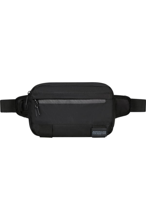 Bolsa Sling Preto Asfalto - Urban Track | American Tourister