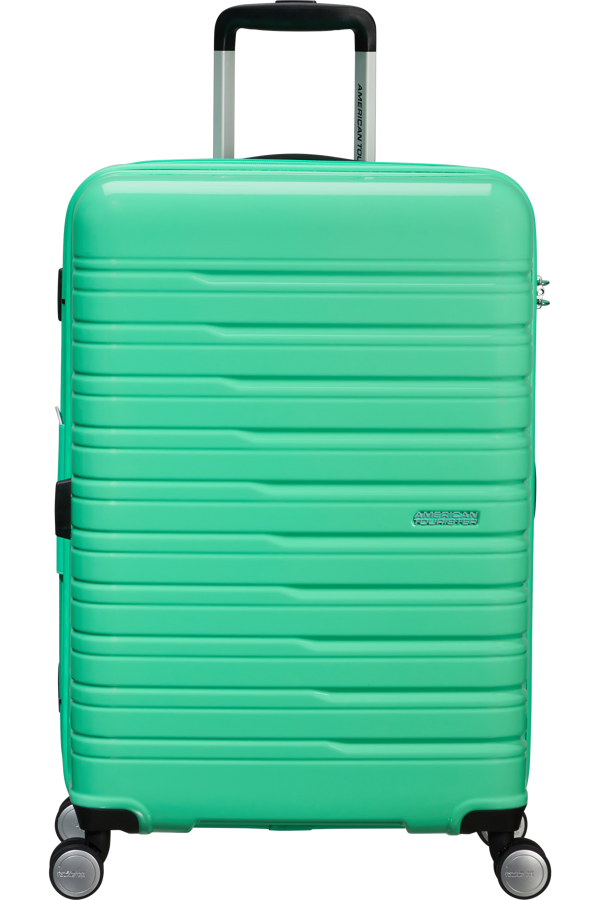 Mala de Viagem Média 67cm Expansível 4 Rodas Verde-Claro - Flashline POP | American Tourister