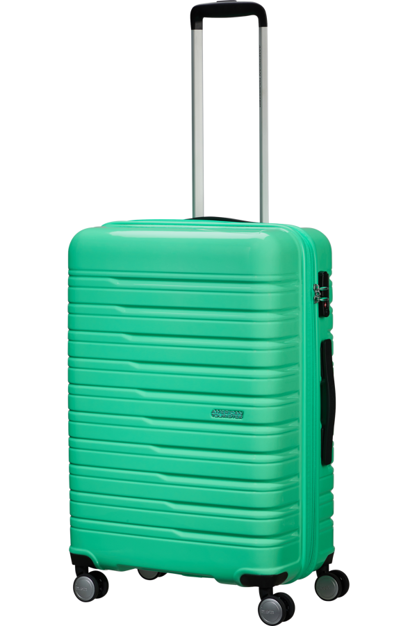Mala de Viagem Média 67cm Expansível 4 Rodas Verde-Claro - Flashline POP | American Tourister