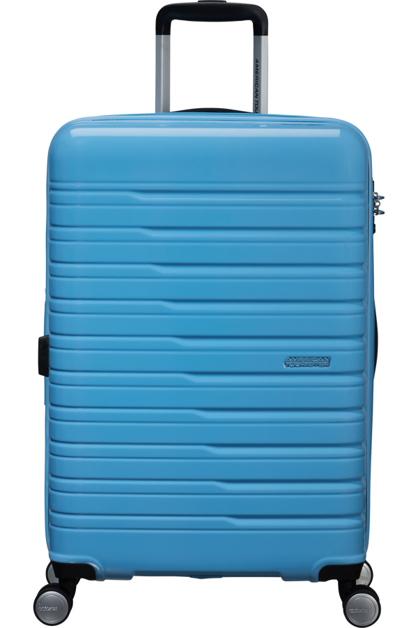 Mala de Viagem Média 67cm Expansível 4 Rodas Azul-Celeste - Flashline POP | American Tourister