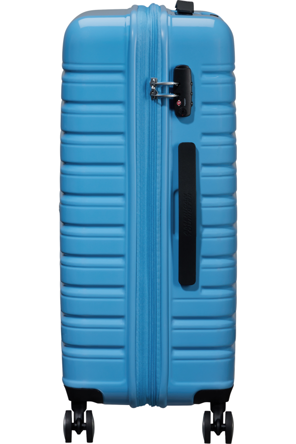 Mala de Viagem Média 67cm Expansível 4 Rodas Azul-Celeste - Flashline POP | American Tourister