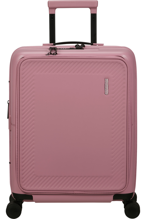Mala de Cabine 55cm Expansível 4 Rodas com Bolso para Portátil 15.6" Lilás Cor-de-Rosa - DashPo
