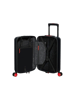 Mala de Cabine 52cm 4 Rodas Preto/Vermelho - Rollio | American Tourister