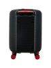 Mala de Cabine 52cm 4 Rodas Preto/Vermelho - Rollio | American Tourister