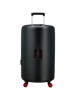 Mala de Viagem Grande 75cm Expansível 4 Rodas Preto/Vermelho - Rollio | American Tourister