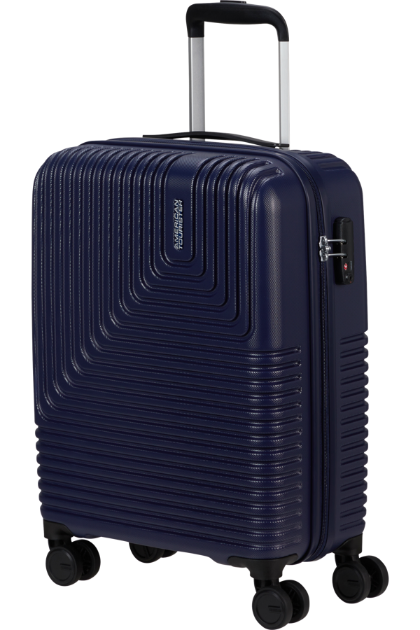 Mala de Cabine 55cm 4 Rodas Azul Luar - Niteline | American Tourister