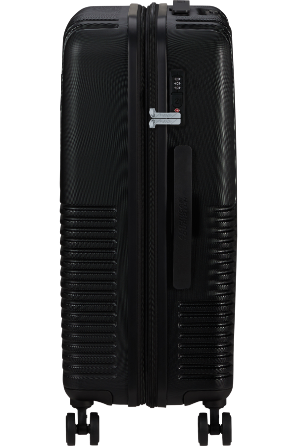 Mala de Viagem Média 67cm Expansível 4 Rodas Preto Meia-Noite - Niteline | American Tourister