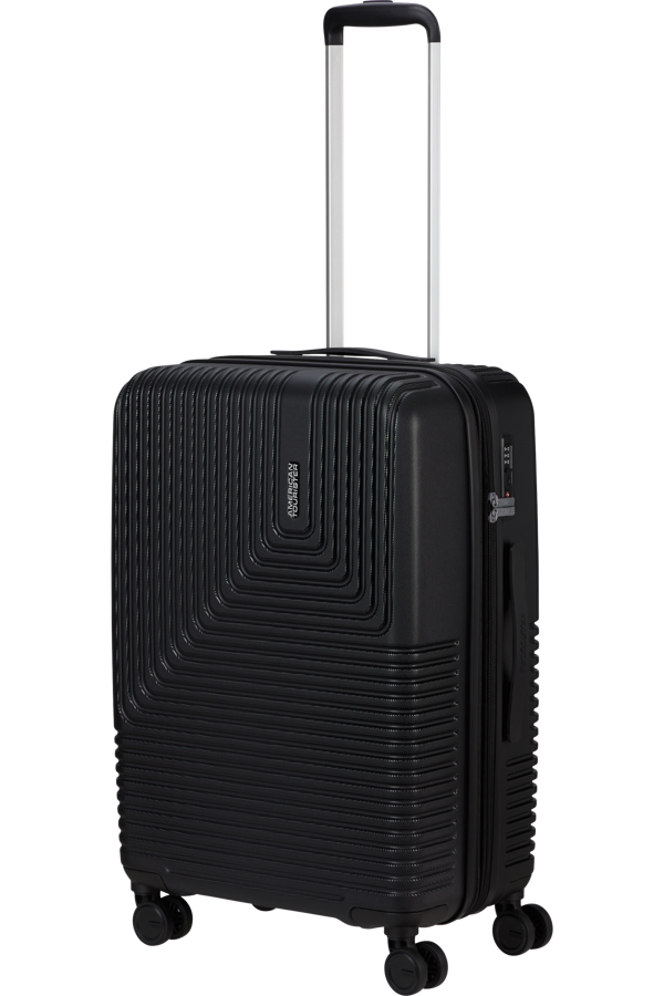 Mala de Viagem Média 67cm Expansível 4 Rodas Preto Meia-Noite - Niteline | American Tourister