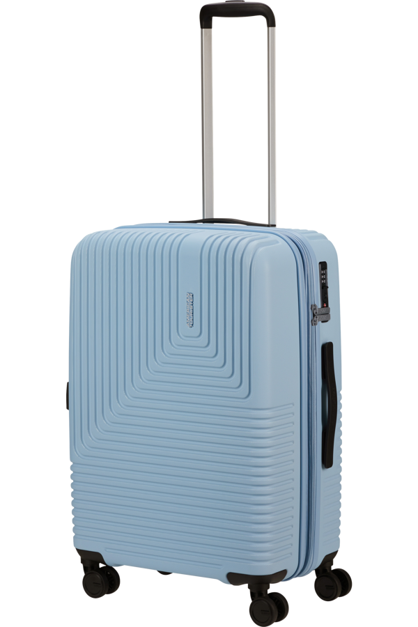 Mala de Viagem Média 67cm Expansível 4 Rodas Azul-Gelo - Niteline | American Tourister