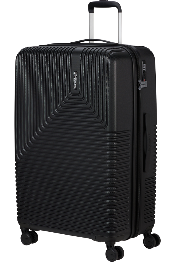 Mala de Viagem Grande 77cm Expansível 4 Rodas Preto Meia-Noite - Niteline | American Tourister