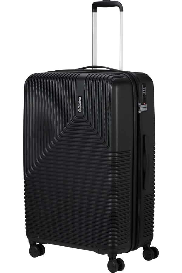 Mala de Viagem Grande 77cm Expansível 4 Rodas Preto Meia-Noite - Niteline | American Tourister