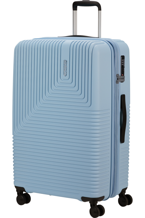 Mala de Viagem Grande 77cm Expansível 4 Rodas Azul-Gelo - Niteline | American Tourister