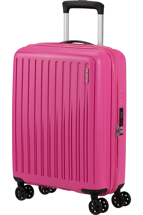 Mala de Cabine 55cm 4 Rodas Rosa Havaiano - Rejoy | American Tourister