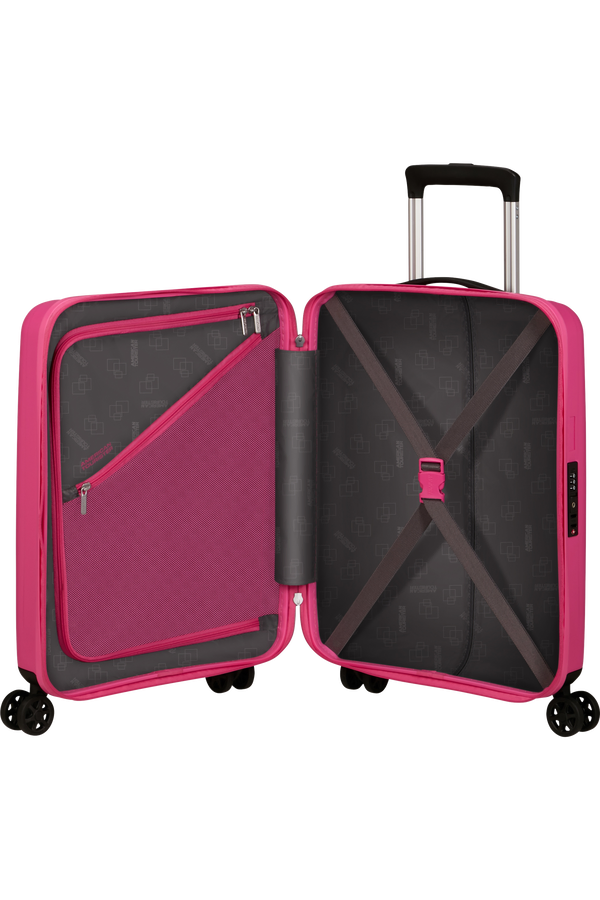 Mala de Cabine 55cm 4 Rodas Rosa Havaiano - Rejoy | American Tourister