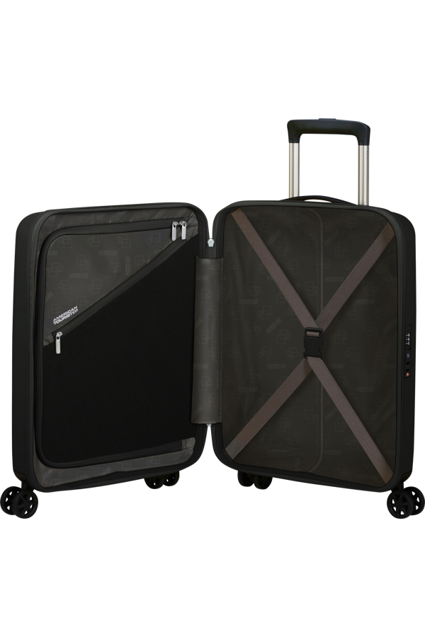 Mala de Cabine 55cm 4 Rodas Preto - Rejoy | American Tourister