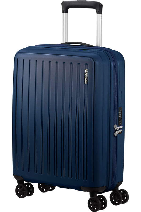 Mala de Cabine 55cm 4 Rodas Azul-Marinho - Rejoy | American Tourister