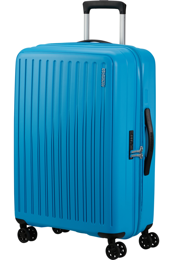 Mala de Viagem Média 68cm 4 Rodas Azul-Celeste - Rejoy | American Tourister