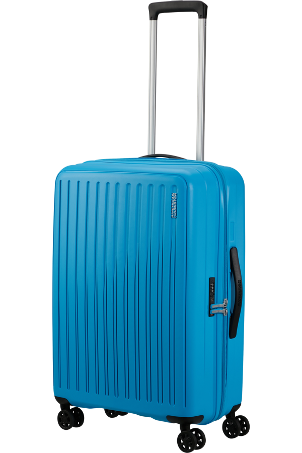 Mala de Viagem Média 68cm 4 Rodas Azul-Celeste - Rejoy | American Tourister