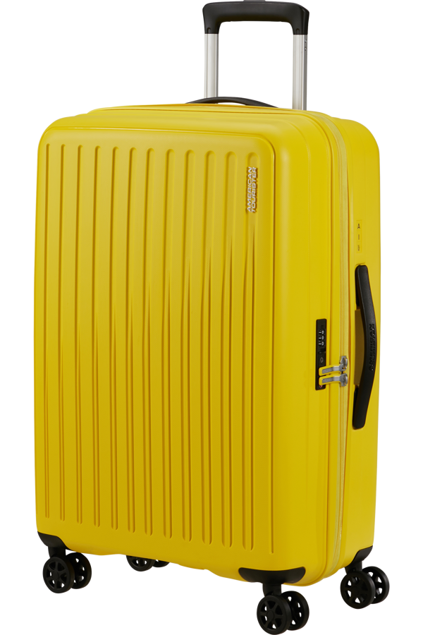 Mala de Viagem Média 68cm 4 Rodas Amarelo Elétrico - Rejoy | American Tourister