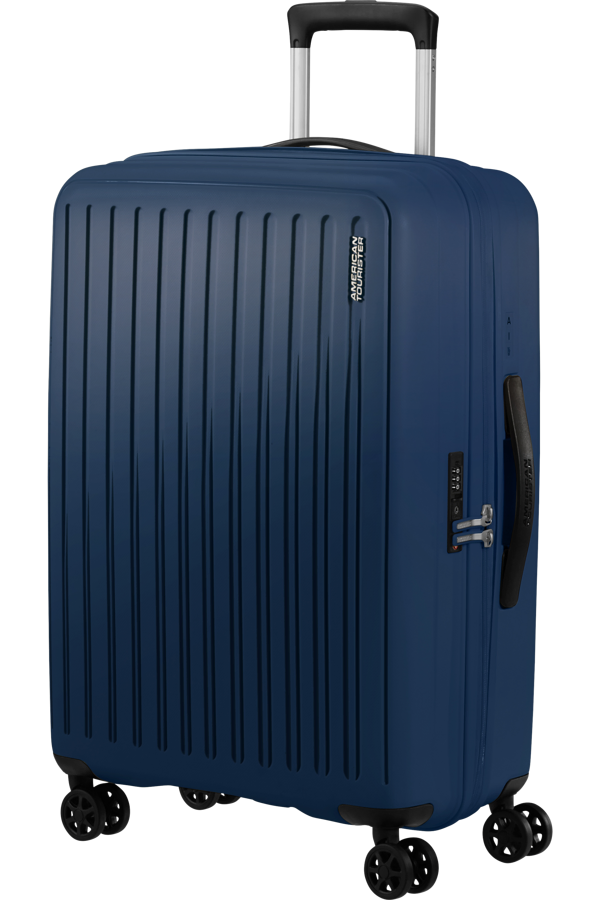 Mala de Viagem Média 68cm 4 Rodas Azul-Marinho - Rejoy | American Tourister
