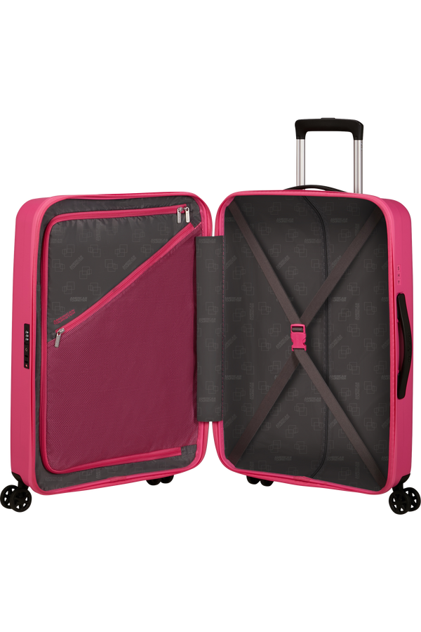 Mala de Viagem Média 68cm 4 Rodas Rosa Havaiano - Rejoy | American Tourister®