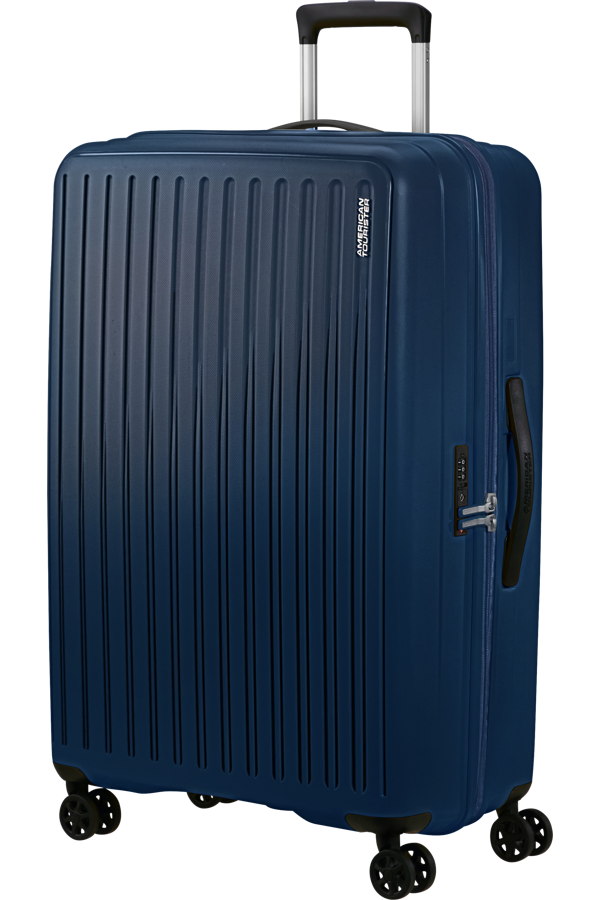 Mala de Viagem Grande 77cm 4 Rodas Azul-Marinho - Rejoy | American Tourister