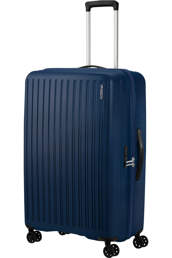 Mala de Viagem Grande 77cm 4 Rodas Azul-Marinho - Rejoy | American Tourister