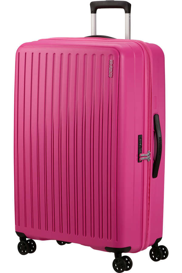 Mala de Viagem Grande 77cm 4 Rodas Rosa Havaiano - Rejoy | American Tourister®