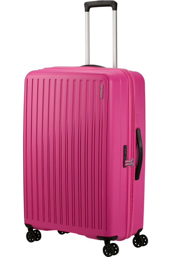 Mala de Viagem Grande 77cm 4 Rodas Rosa Havaiano - Rejoy | American Tourister®