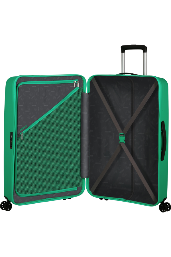 Mala de Viagem Grande 77cm 4 Rodas Verde-Jade - Rejoy | American Tourister