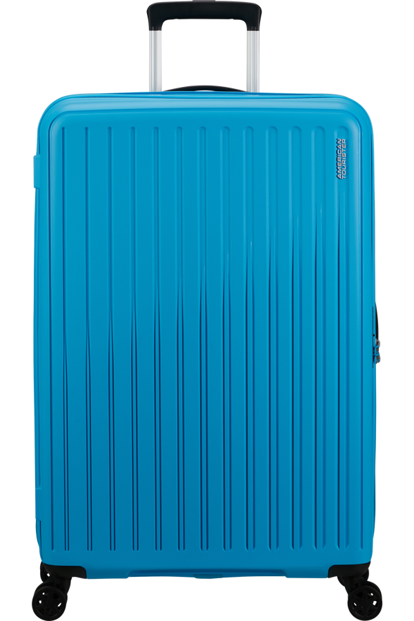 Mala de Viagem Grande 77cm 4 Rodas Azul-Celeste - Rejoy | American Tourister