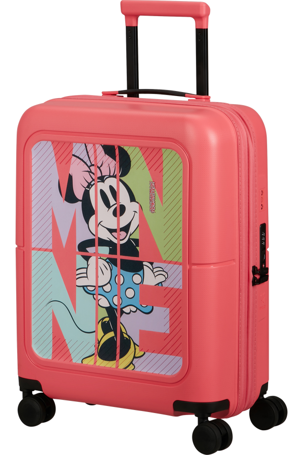 Mala de Cabine 55cm Expansível 4 Rodas Disney Minnie Pop Letras - DashPop Disney | American Touriste