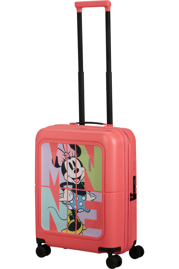 Mala de Cabine 55cm Expansível 4 Rodas Disney Minnie Pop Letras - DashPop Disney | American Touriste