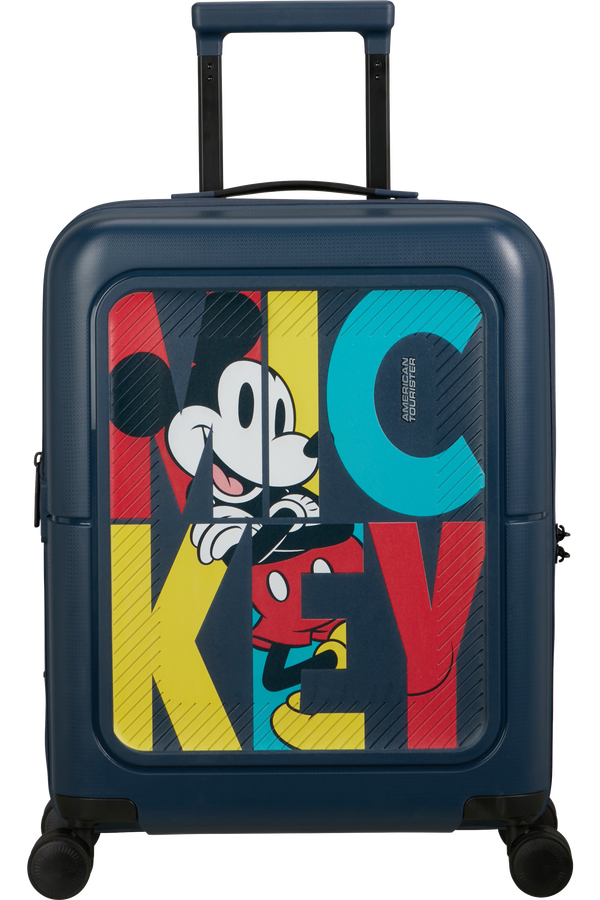 Mala de Cabine 55cm Expansível 4 Rodas Disney Mickey Pop Letras - DashPop Disney | American Touriste