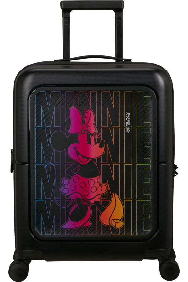 Mala de Cabine 55cm Expansível 4 Rodas Disney Minnie Neon Gradiente - DashPop Disney | American Tour