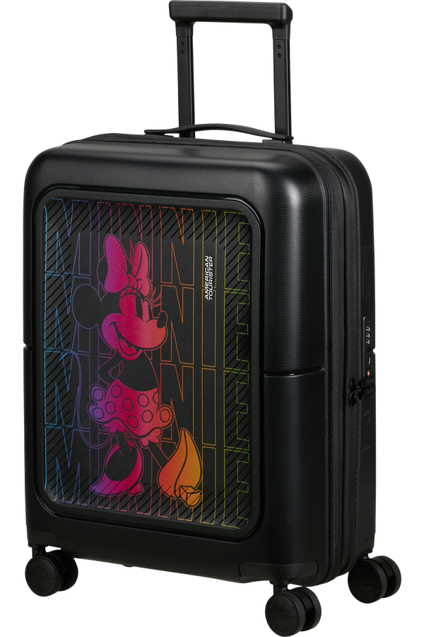 Mala de Cabine 55cm Expansível 4 Rodas Disney Minnie Neon Gradiente - DashPop Disney | American Tour
