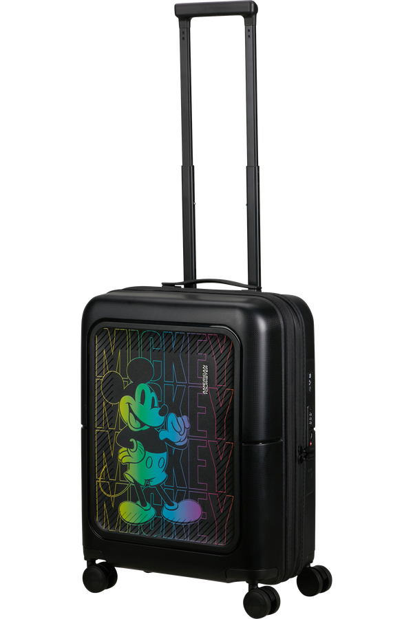 Mala de Cabine 55cm Expansível 4 Rodas Disney Mickey Neon Gradiente - DashPop Disney | American Tour