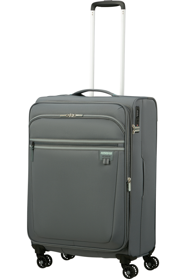 Mala de Viagem Média 69cm Expansível 4 Rodas Basalto - AeroSpin | American Tourister®