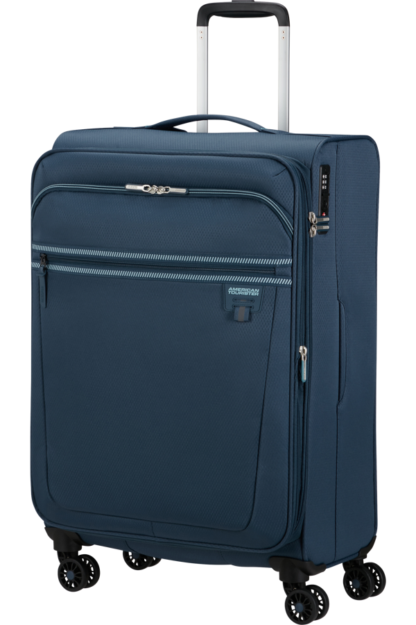 Mala de Viagem Média 69cm Expansível 4 Rodas Índigo - AeroSpin | American Tourister