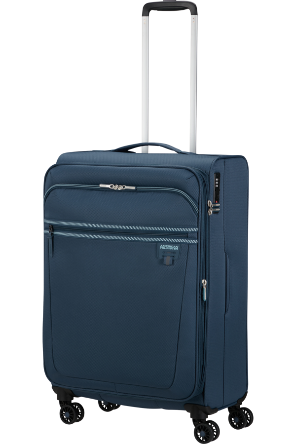 Mala de Viagem Média 69cm Expansível 4 Rodas Índigo - AeroSpin | American Tourister