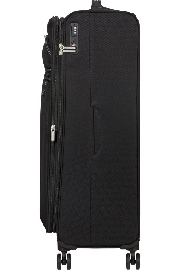 Mala de Viagem Grande 80cm Expansível 4 Rodas Preto - AeroSpin | American Tourister