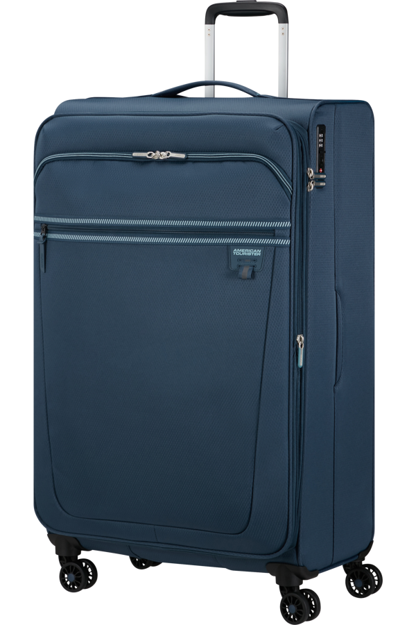 Mala de Viagem Grande 80cm Expansível 4 Rodas Índigo - AeroSpin | American Tourister
