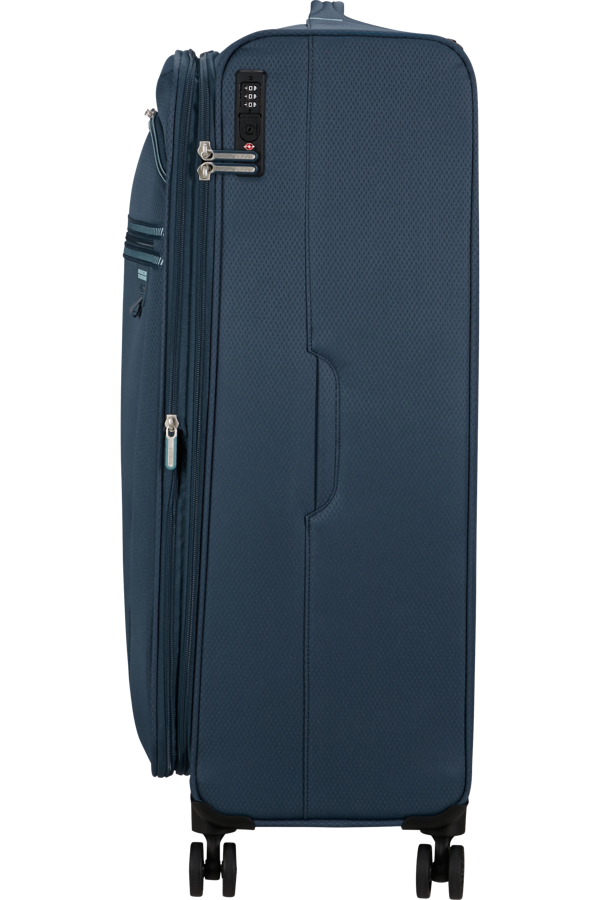 Mala de Viagem Grande 80cm Expansível 4 Rodas Índigo - AeroSpin | American Tourister