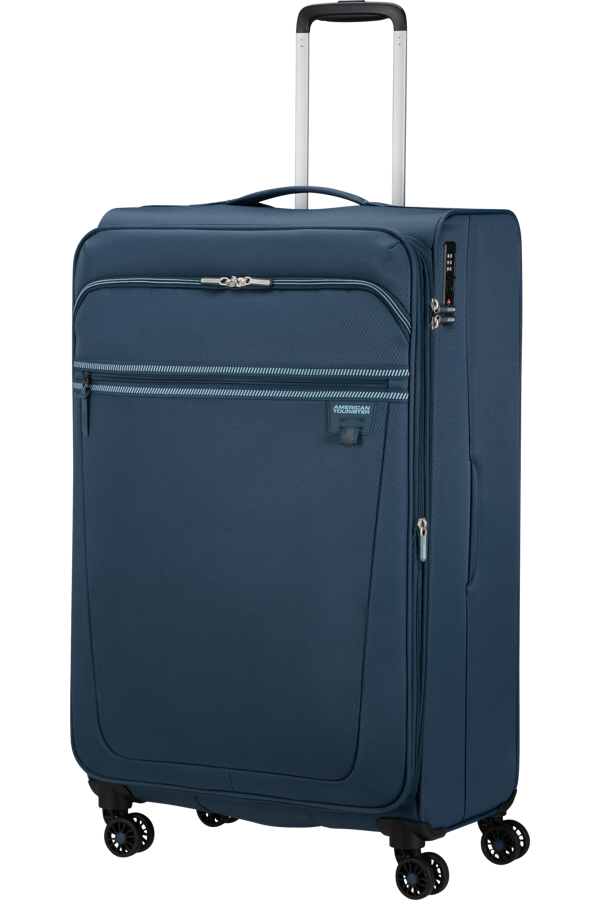 Mala de Viagem Grande 80cm Expansível 4 Rodas Índigo - AeroSpin | American Tourister